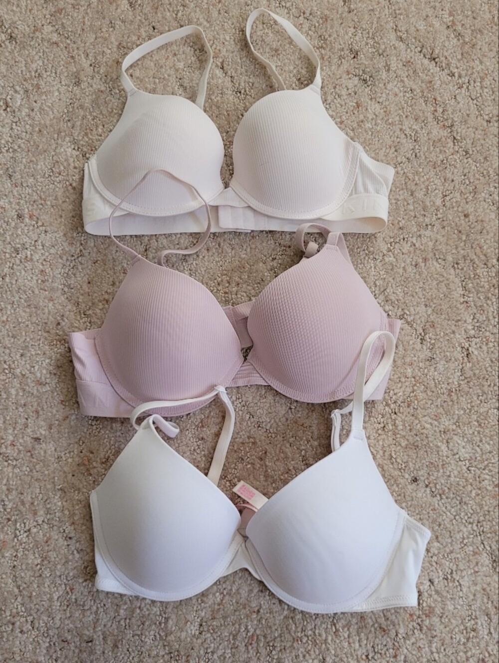 Lot Of 3 Bras VS Pink and 2 Danskin